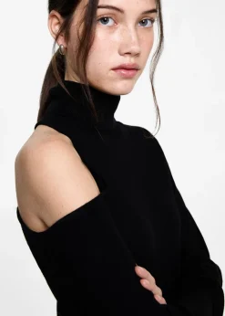 MANGO Swetry I Kardigany*Sweter z wycięciem na ramieniu