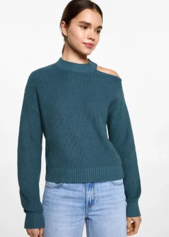 MANGO Swetry I Kardigany*Sweter z wycięciem na ramieniu