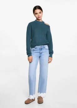 MANGO Swetry I Kardigany*Sweter z wycięciem na ramieniu