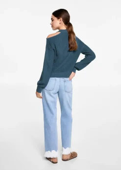 MANGO Swetry I Kardigany*Sweter z wycięciem na ramieniu