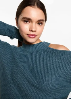 MANGO Swetry I Kardigany*Sweter z wycięciem na ramieniu