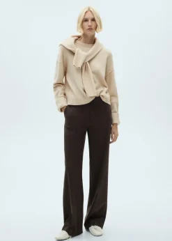 MANGO Swetry I Kardigany*Sweter z wywiniętymi rękawami