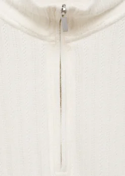 MANGO Swetry I Kardigany*Sweter ze ściegiem na zamek