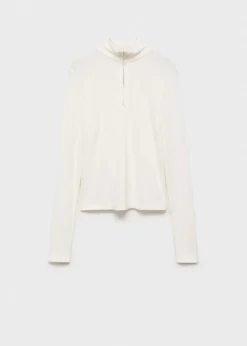 MANGO Swetry I Kardigany*Sweter ze ściegiem na zamek