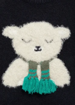 Dzieci MANGO Swetry I Kardigany*Sweter ze ściegiem niedźwiadek