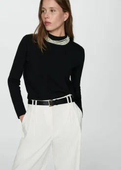 MANGO Swetry I Kardigany*Sweter ze stójką