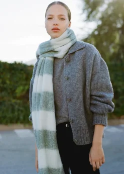 MANGO Więcej Akcesoriów*Szalik w pasy