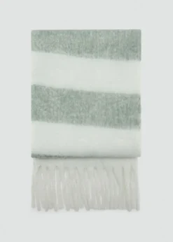 MANGO Więcej Akcesoriów*Szalik w pasy