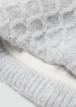 Dzieci MANGO Akcesoria|Akcesoria*Szalik z dzianiny z warkoczami