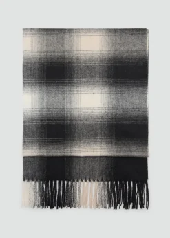 MANGO Szaliki, Czapki I Rękawiczki*Szalik z flaneli w kratę