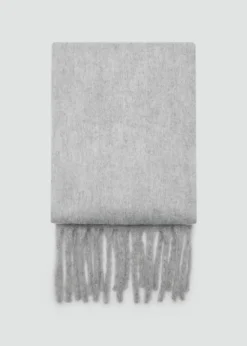 MANGO Więcej Akcesoriów*Szalik z frędzlami