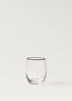 MANGO Szklanki I Kieliszki*Szklanka ze szkła z fakturą w paski