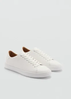 MANGO Buty*Sznurowane buty sportowe ze wstawkami