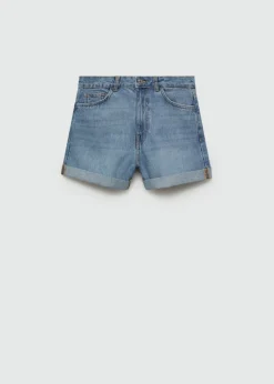 MANGO Krótkie Spodenki*Szorty dżinsowe mom fit