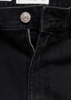 MANGO Krótkie Spodenki*Szorty dżinsowe z wysokim stanem