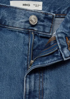 MANGO Krótkie Spodenki*Szorty dżinsowe z wysokim stanem