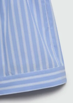 MANGO Krótkie Spodenki*Szorty o prostym kroju w paski