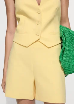 MANGO Krótkie Spodenki*Szorty o prostym kroju ze średnim stanem