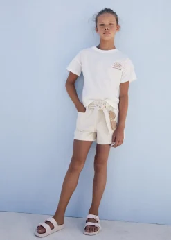 Dzieci MANGO Szorty I Spódnice*Szorty paperbag z paskiem