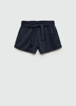 Dzieci MANGO Szorty I Spódnice*Szorty w paski z paskiem