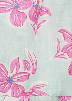 Dzieci MANGO Szorty I Spódnice*Szorty z bawełny w kwiaty