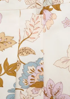 MANGO Krótkie Spodenki*Szorty z zaszewkami i kwiatowym wzorem