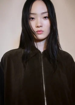 MANGO Kurtki*Sztruksowa kurtka bomber