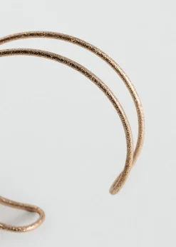 MANGO Biżuteria*Sztywna bransoletka