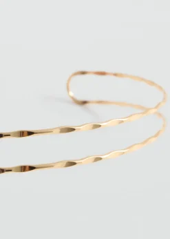 MANGO Biżuteria*Sztywny naszyjnik choker