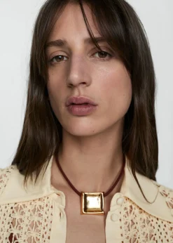 MANGO Swetry I Kardigany|Koszule I Bluzki*Szydełkowa koszula