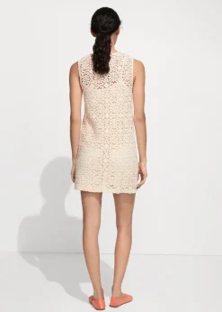 MANGO Sukienki I Kombinezony*Szydełkowa sukienka w kwiaty