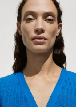 MANGO Sukienki I Kombinezony*Szydełkowa sukienka z guzikami