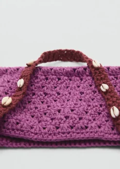 MANGO Torebki*Szydełkowa torebka do ręki