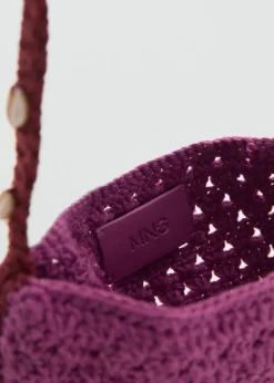 MANGO Torebki*Szydełkowa torebka do ręki