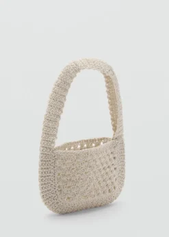 MANGO Torebki*Szydełkowa torebka do ręki