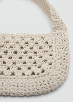 MANGO Torebki*Szydełkowa torebka do ręki