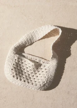 MANGO Torebki*Szydełkowa torebka do ręki