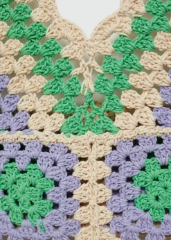 MANGO Topy*Szydełkowy top