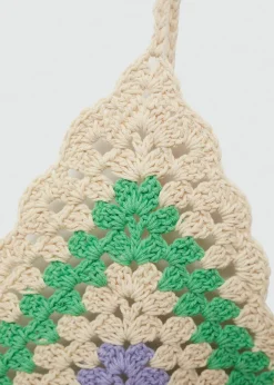 MANGO Topy*Szydełkowy top