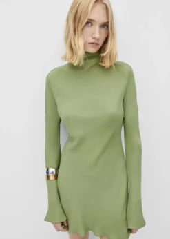 MANGO Sukienki I Kombinezony*Szyfonowa sukienka z wiązaniem