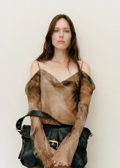 MANGO Sukienki I Kombinezony*Szyfonowa wzorzysta sukienka