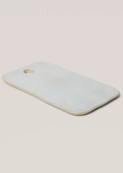 MANGO Tace*Taca z kamionki z obwódką w postarzanym stylu