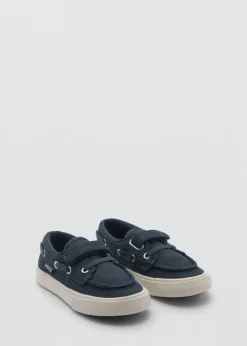Dzieci MANGO Buty*Tenisówki w żeglarskim stylu na rzepy