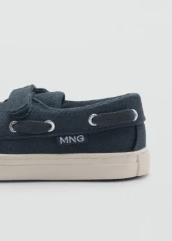 Dzieci MANGO Buty*Tenisówki w żeglarskim stylu na rzepy