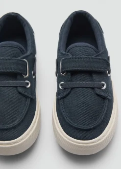 Dzieci MANGO Buty*Tenisówki w żeglarskim stylu na rzepy