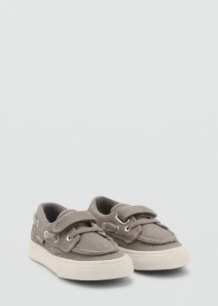 Dzieci MANGO Buty*Tenisówki w żeglarskim stylu na rzepy