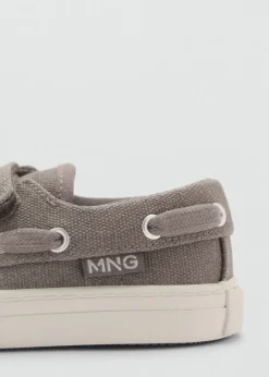Dzieci MANGO Buty*Tenisówki w żeglarskim stylu na rzepy