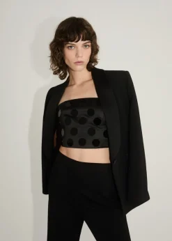 MANGO Topy*Top bez ramiączek z lusterkami