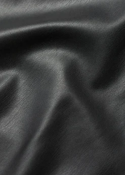 MANGO Topy*Top bieliźniany z imitacji skóry