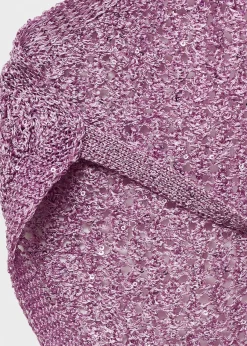 MANGO Topy*Top cekinowy na jedno ramię